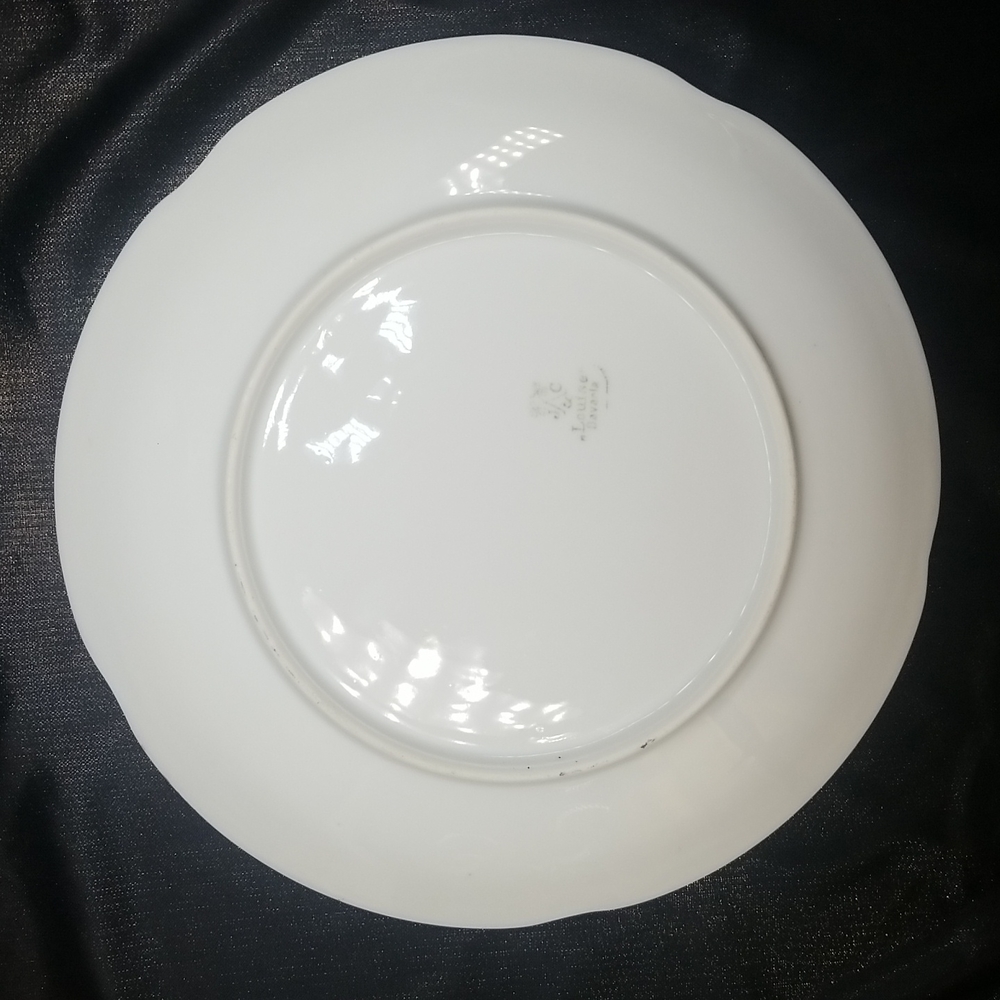 Antique J & C Louise Bavaria Apple Plate - Picture 3 of 14